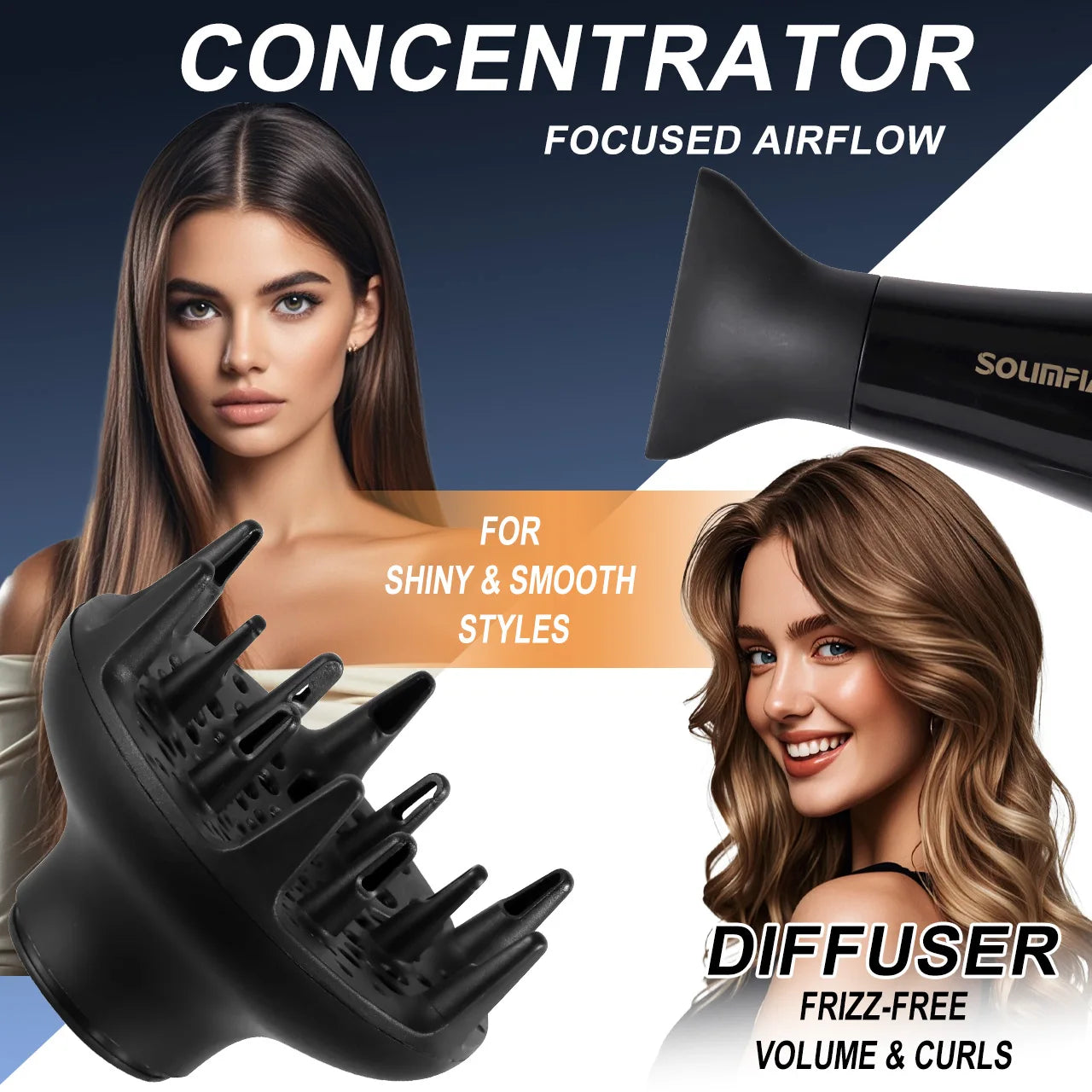 6-Level Professional Hair Dryer
