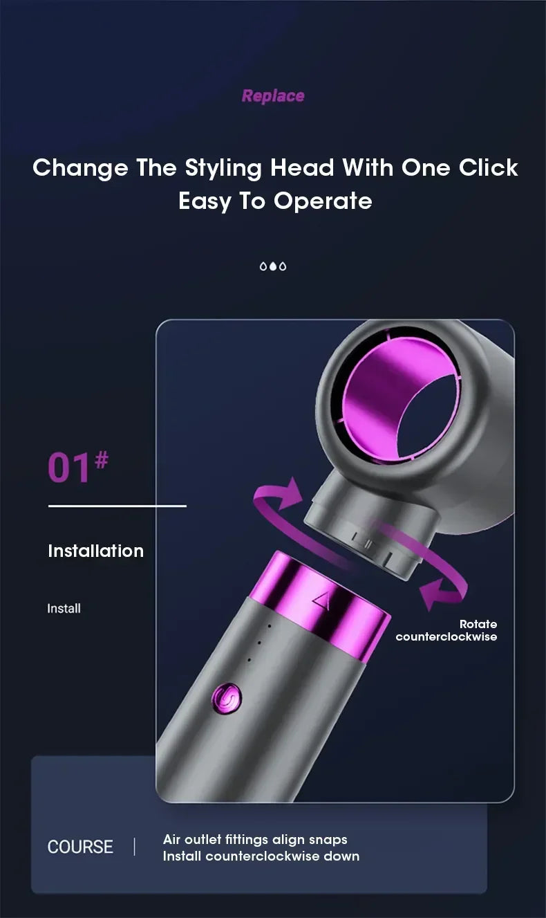 2025 Electric Hair Dryer 5in1