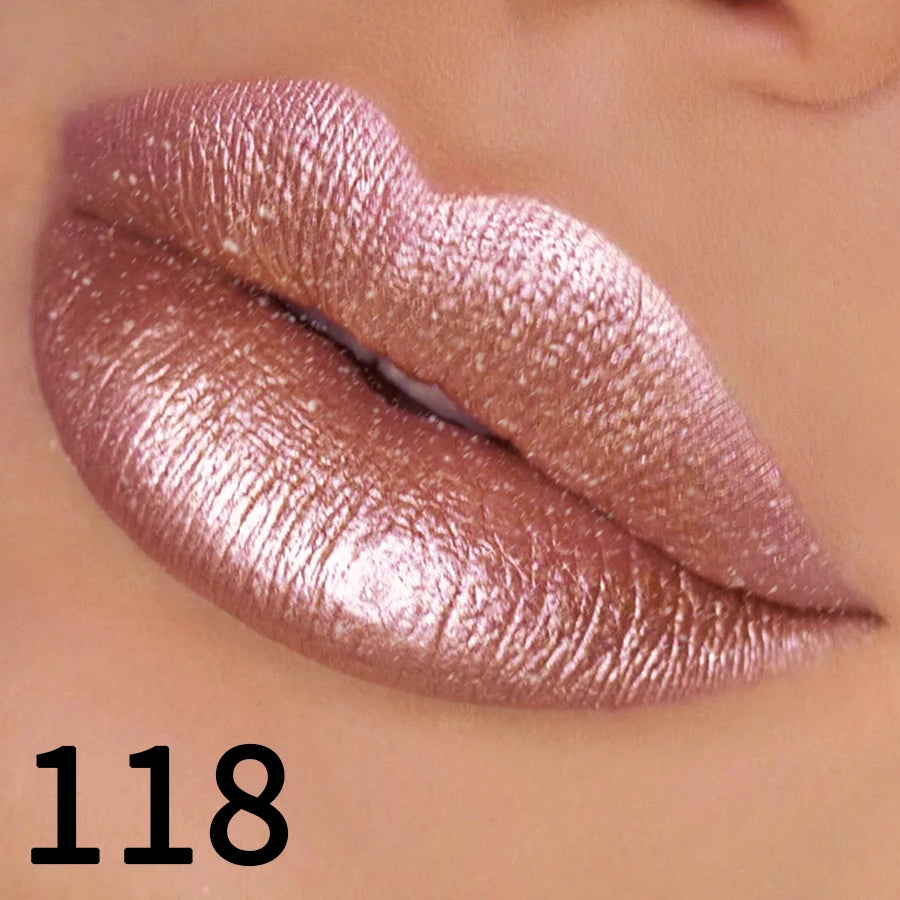 Glitter lipstick