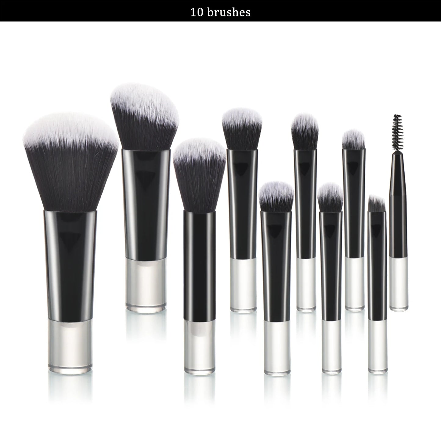 Mini makeup brush set