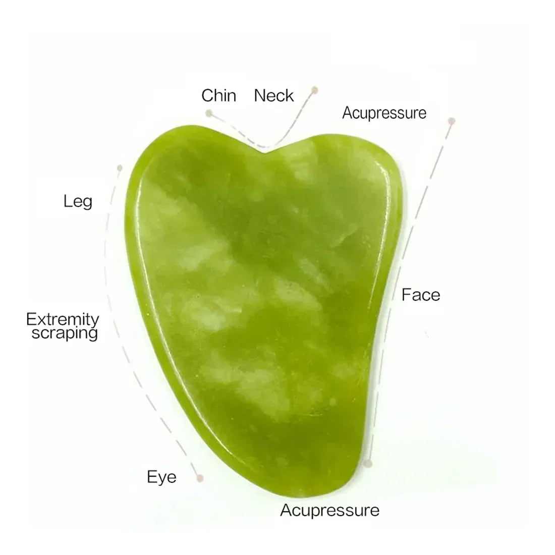 Natural Green Jade Face Roller Kit
