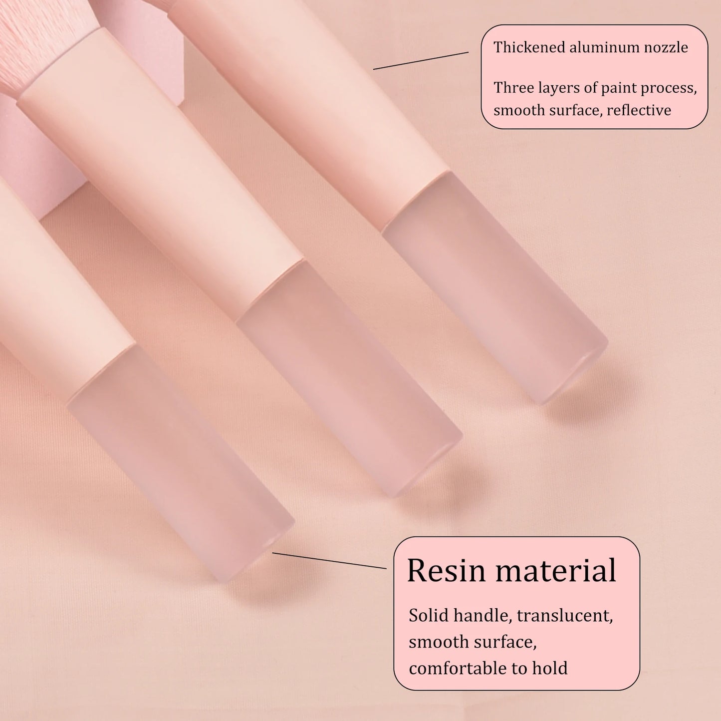 Mini makeup brush set
