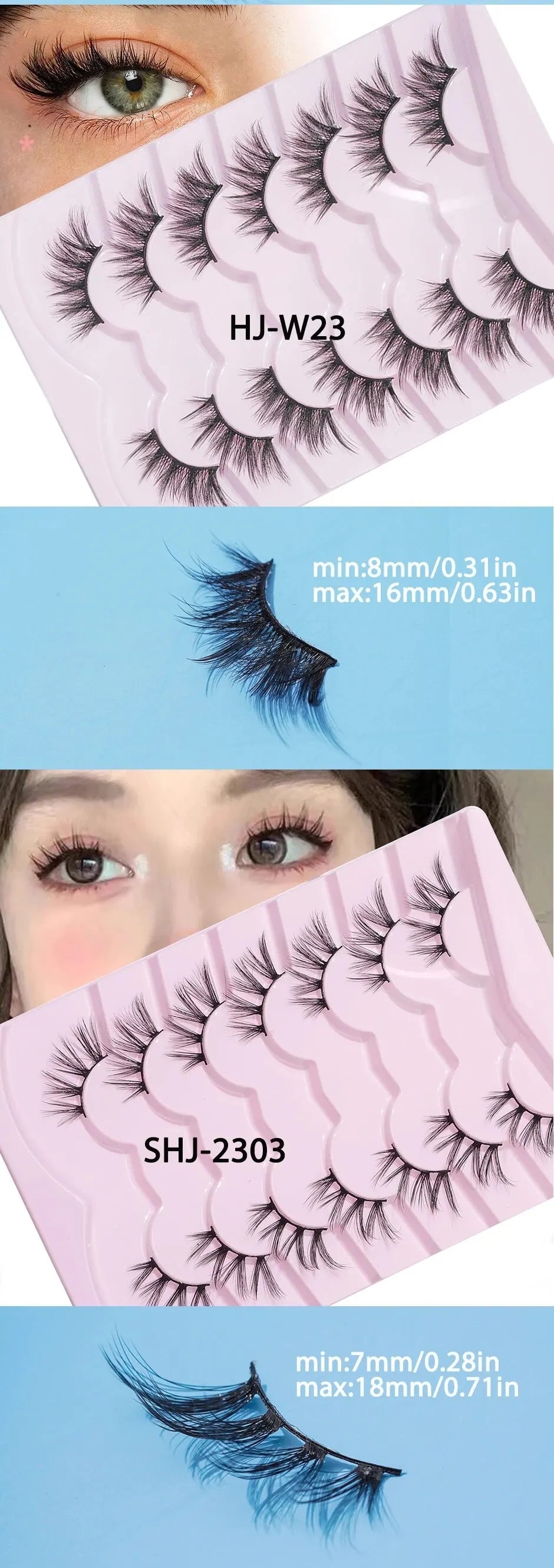 Half Eye Lashes