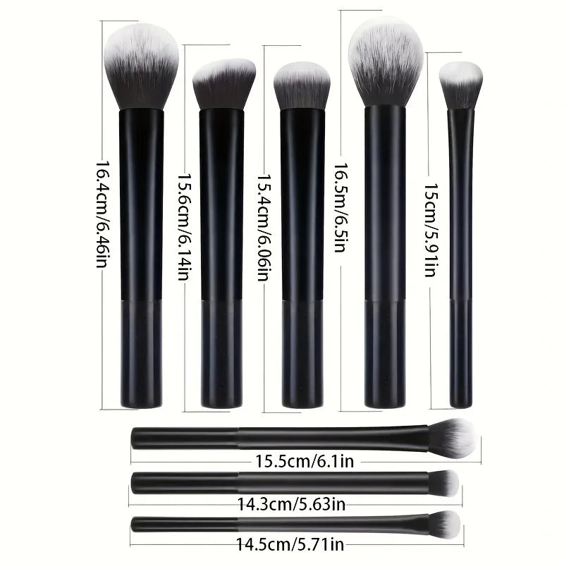 8pcs Makeup Brush Set