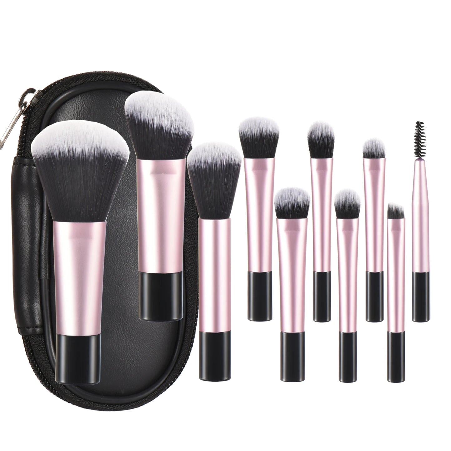 Mini makeup brush set