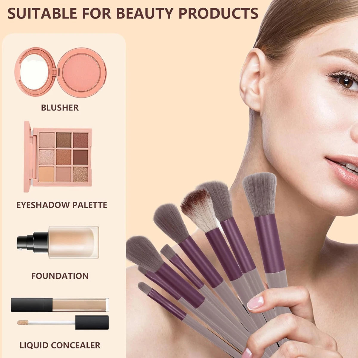 13pcs Makeup Brush Set