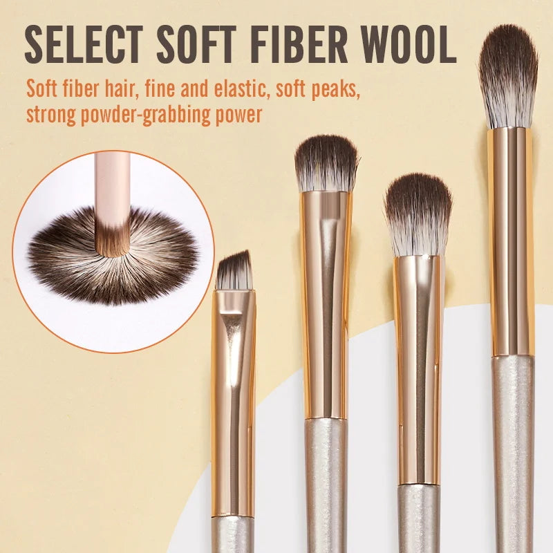 8pc Makeup Brush Set+Pouch