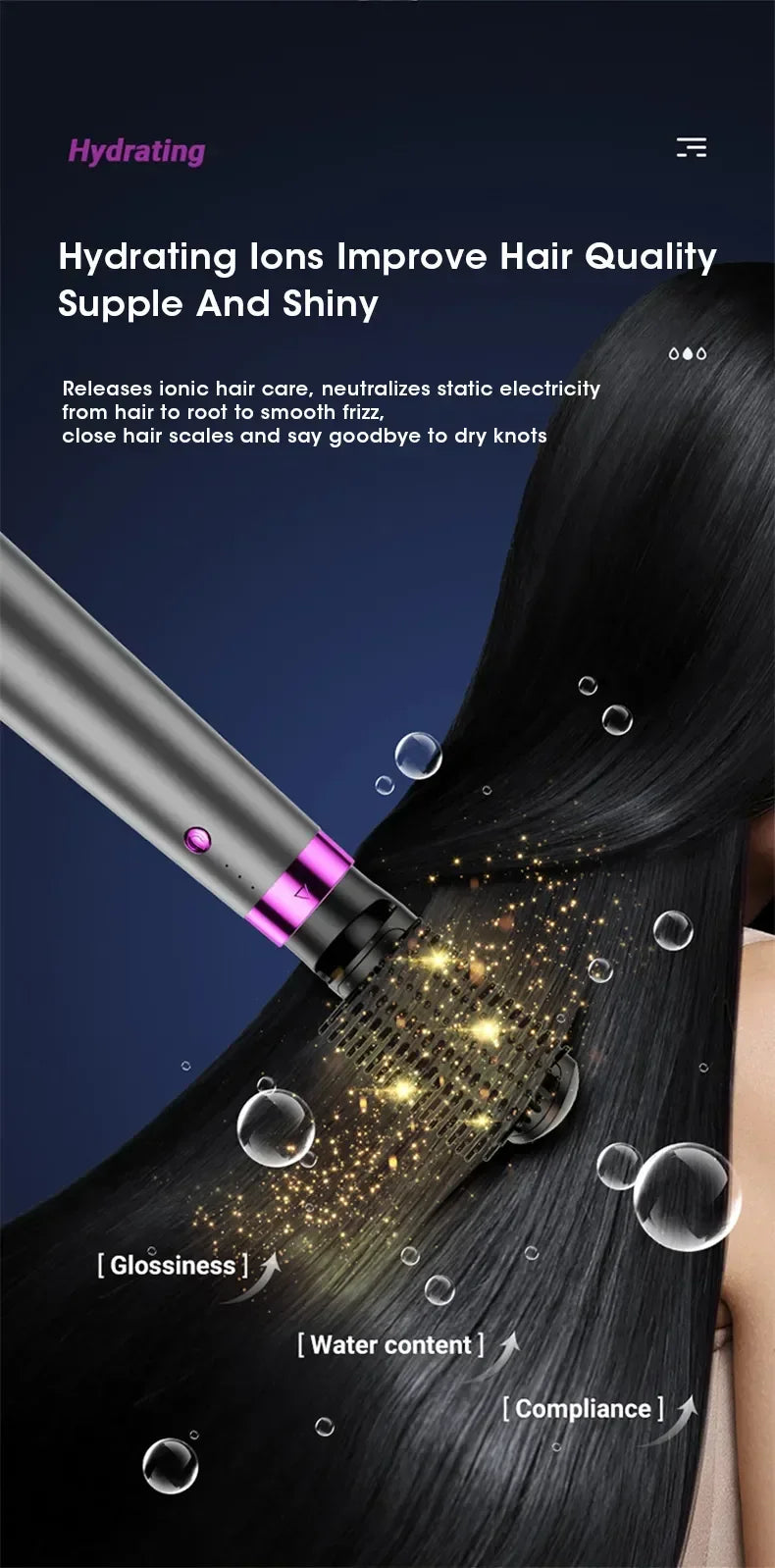 2025 Electric Hair Dryer 5in1