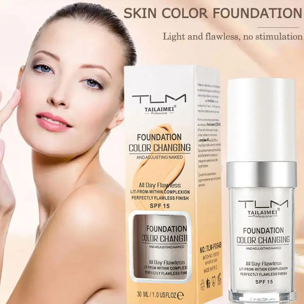 Color Changing Liquid Foundation