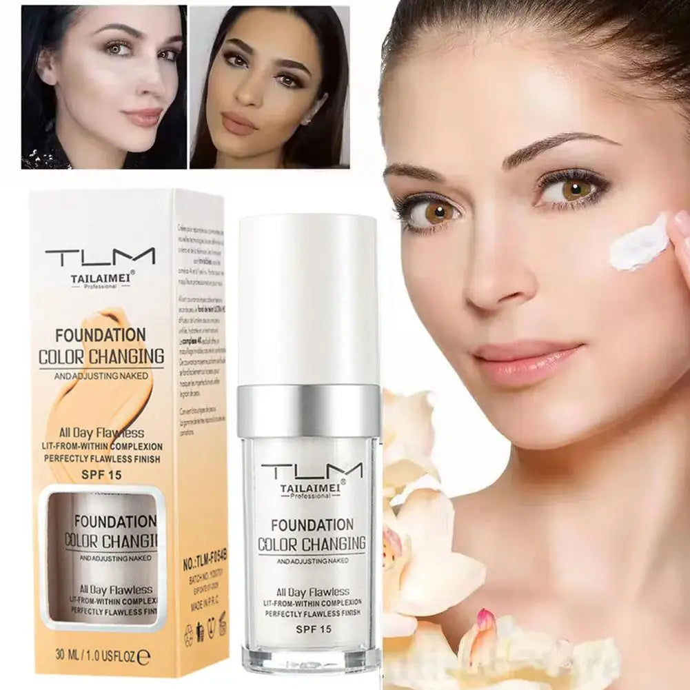 Color Changing Liquid Foundation