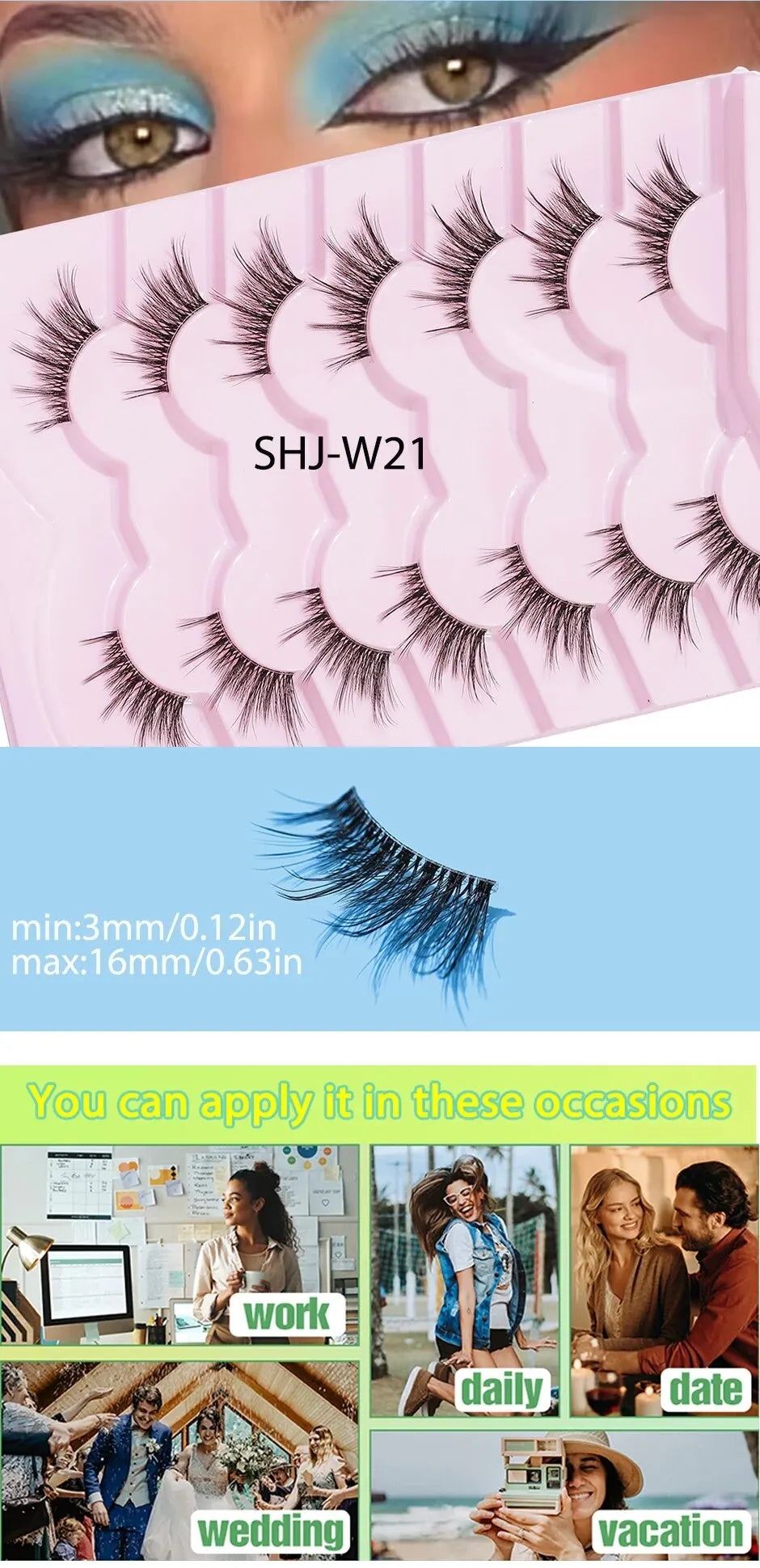 Half Eye Lashes