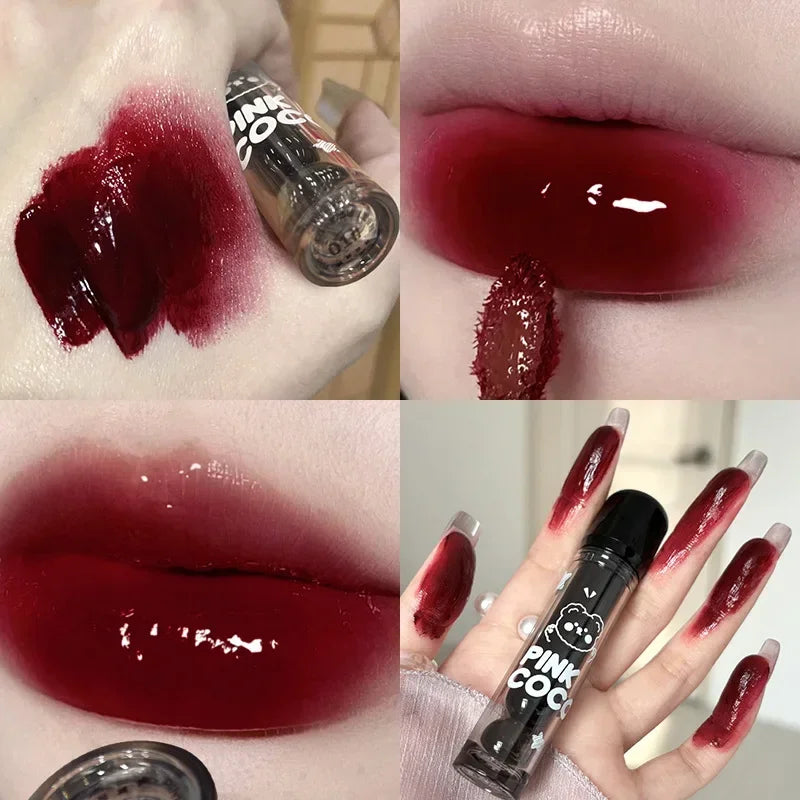 Dark Red Lip Glaze
