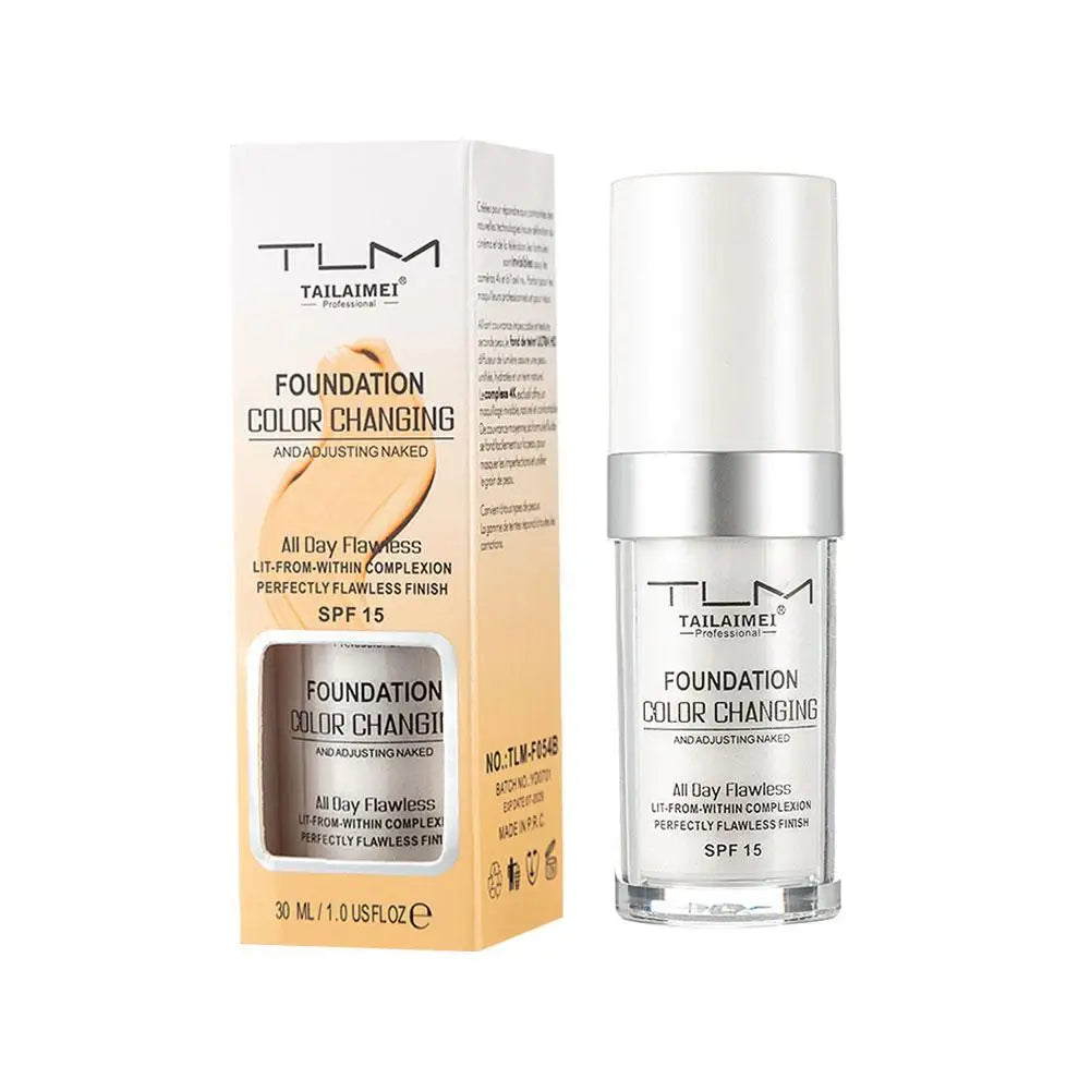 Color Changing Liquid Foundation