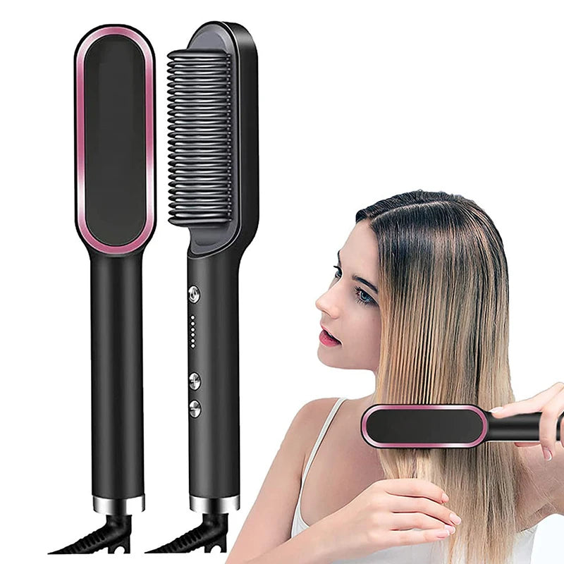 Hair Dryer Comb Curling Iron