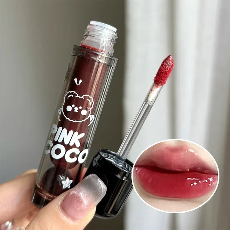 Dark Red Lip Glaze