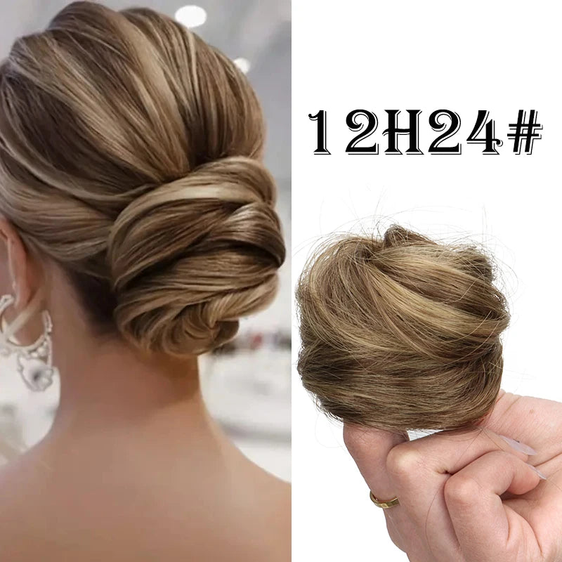 Synthetic Hair Bun