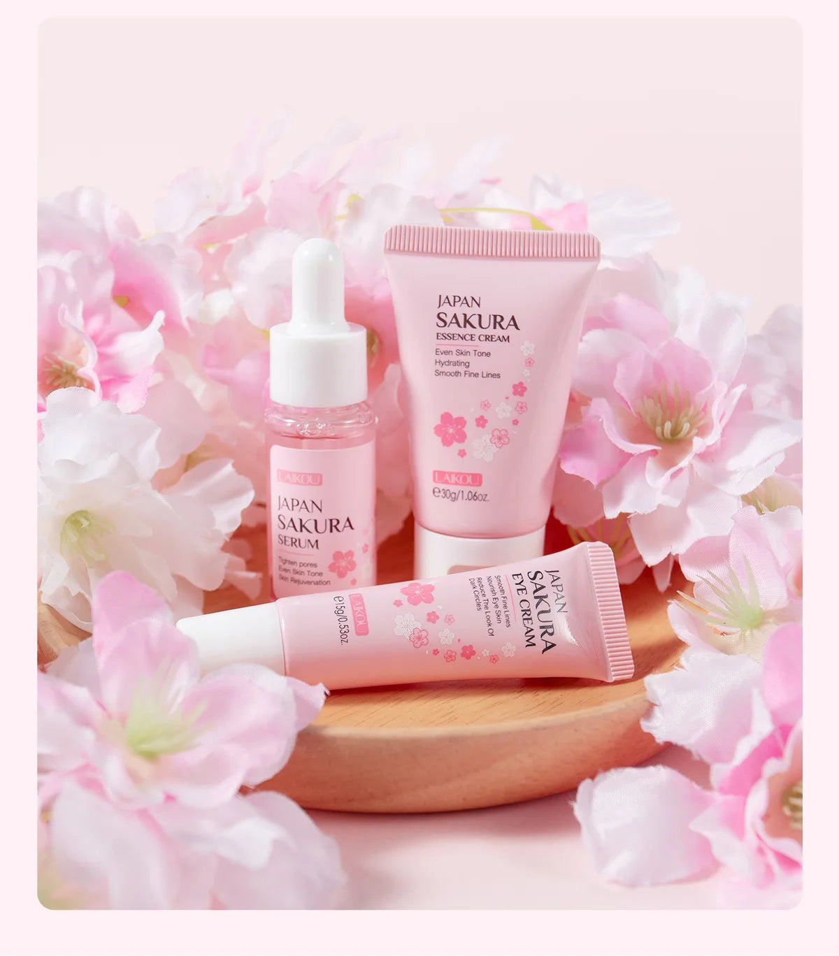 Sakura Skin Care Set