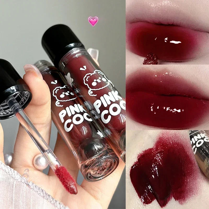 Dark Red Lip Glaze