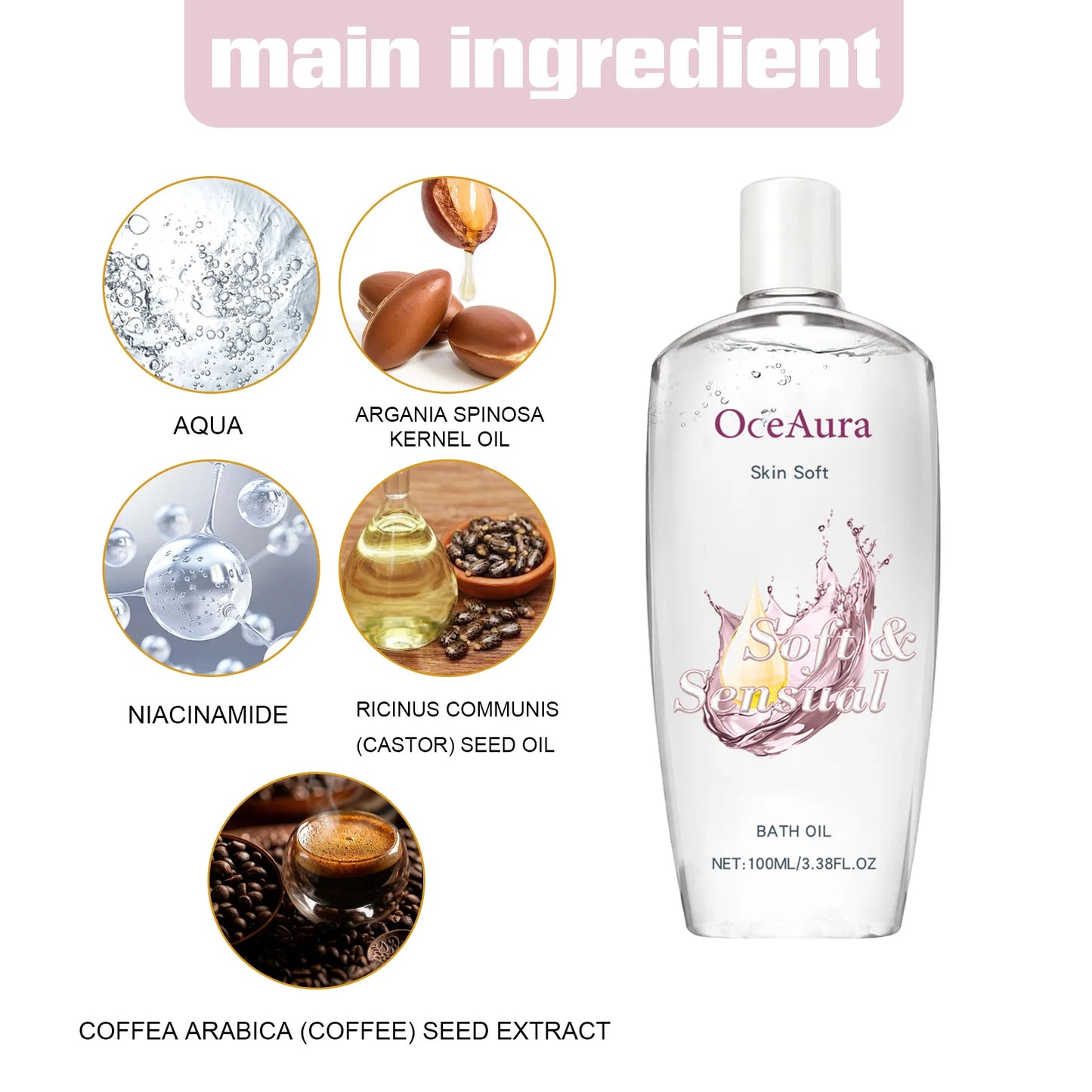 OceAura Body Moisturizing Oil