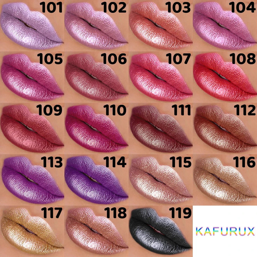 Glitter lipstick