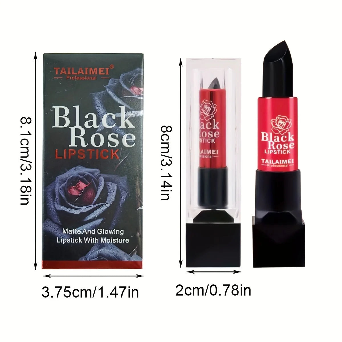 Dark Rose Lipstick