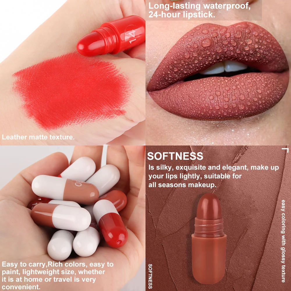 18 color lipstick