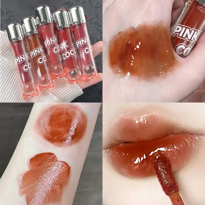 Dark Red Lip Glaze
