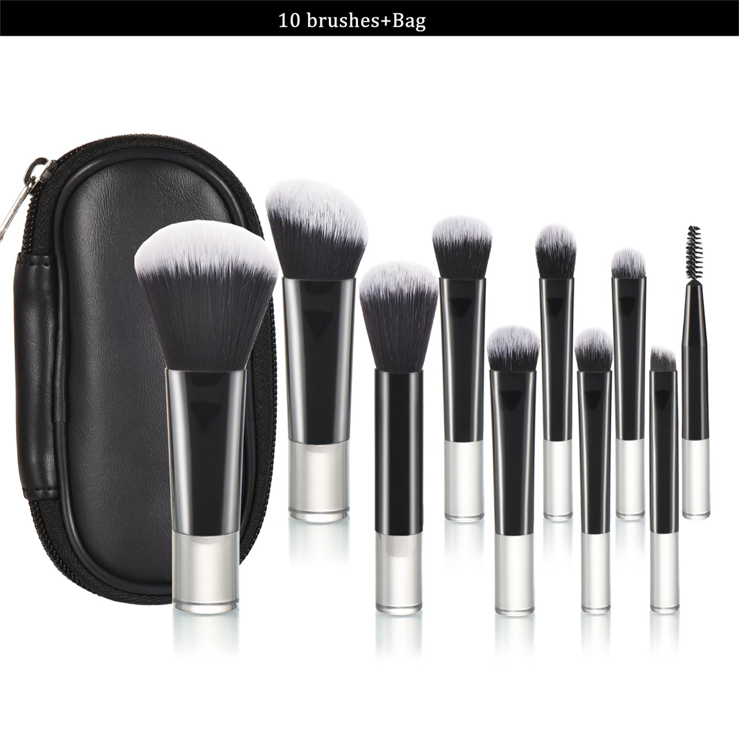 Mini makeup brush set