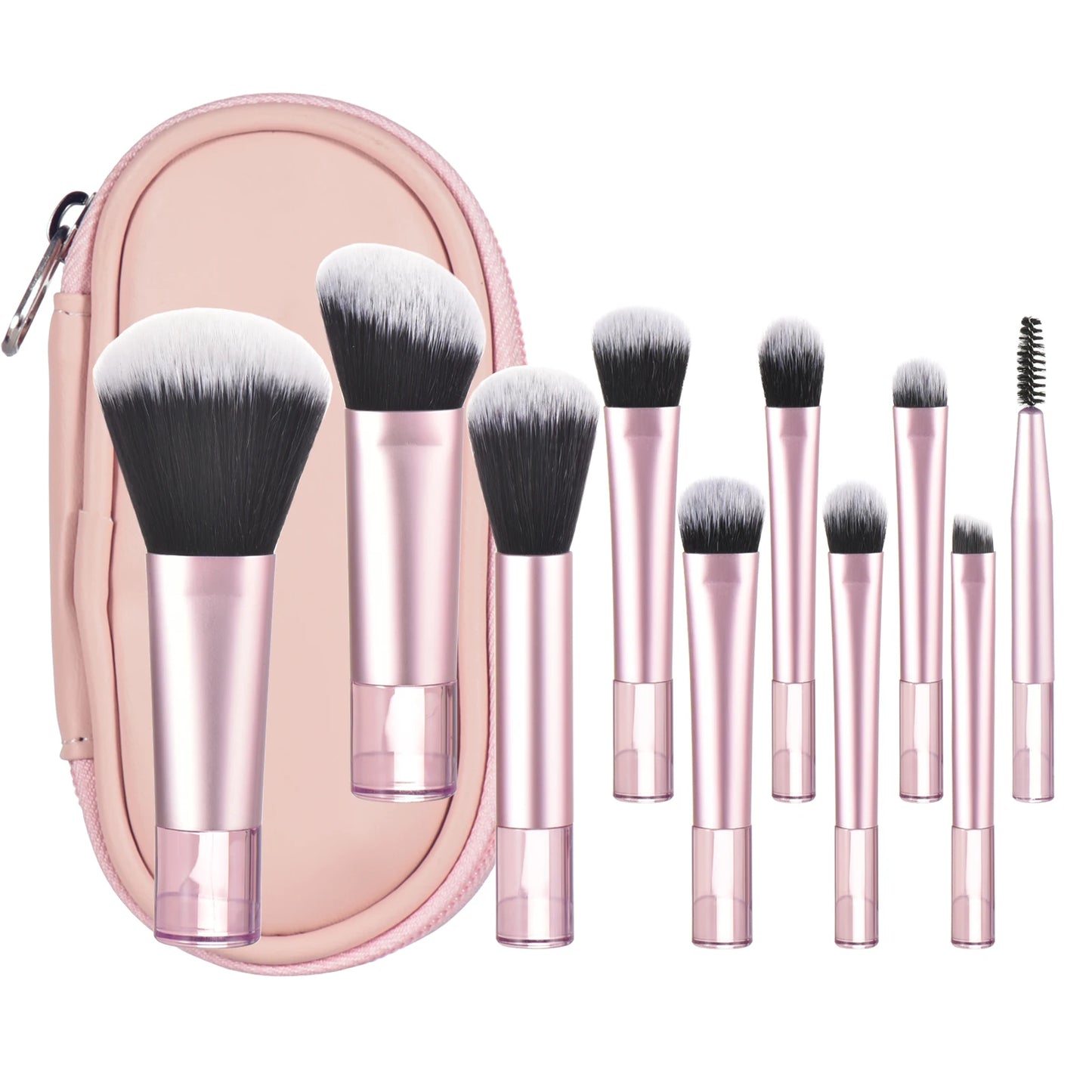Mini makeup brush set