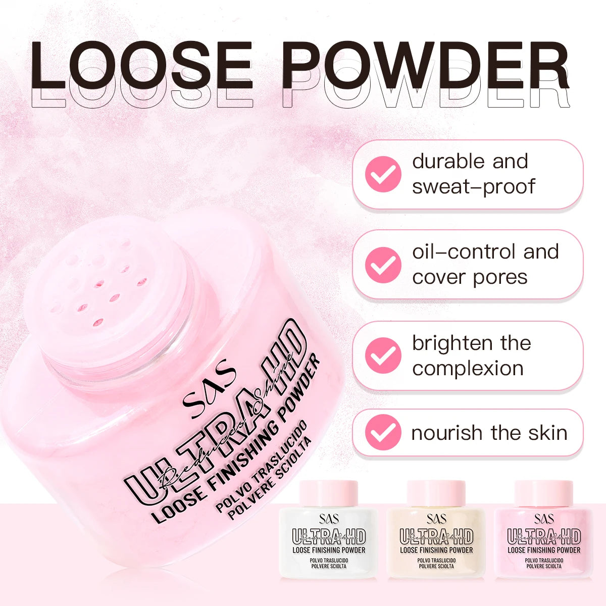 Setting powder