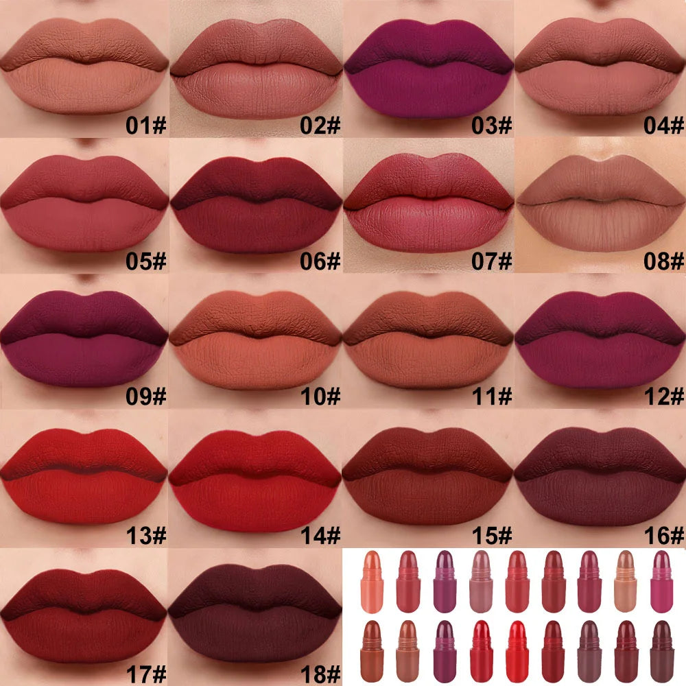 18 color lipstick
