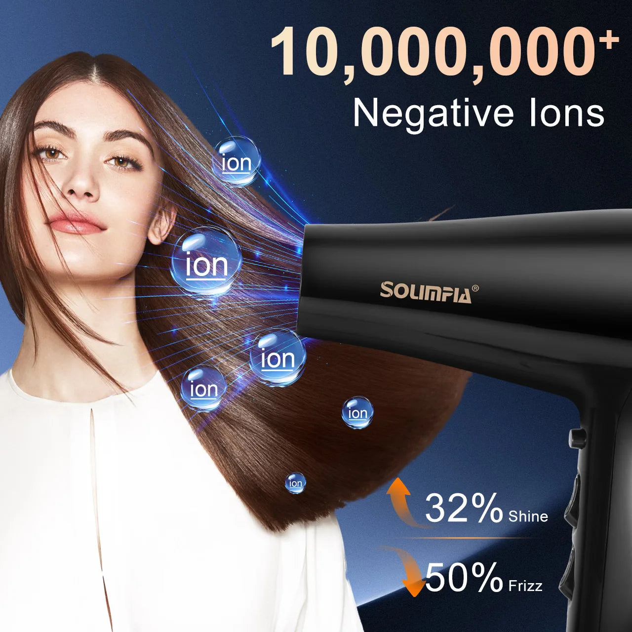 6-Level Professional Hair Dryer