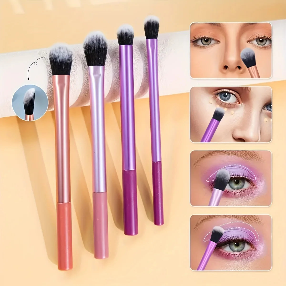 8pcs Makeup Brush Set