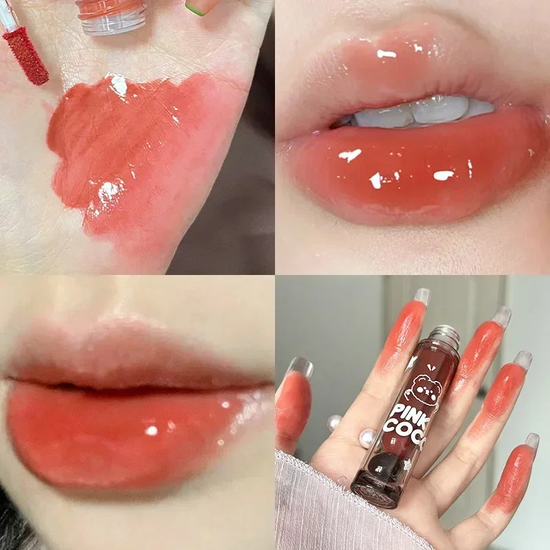 Dark Red Lip Glaze