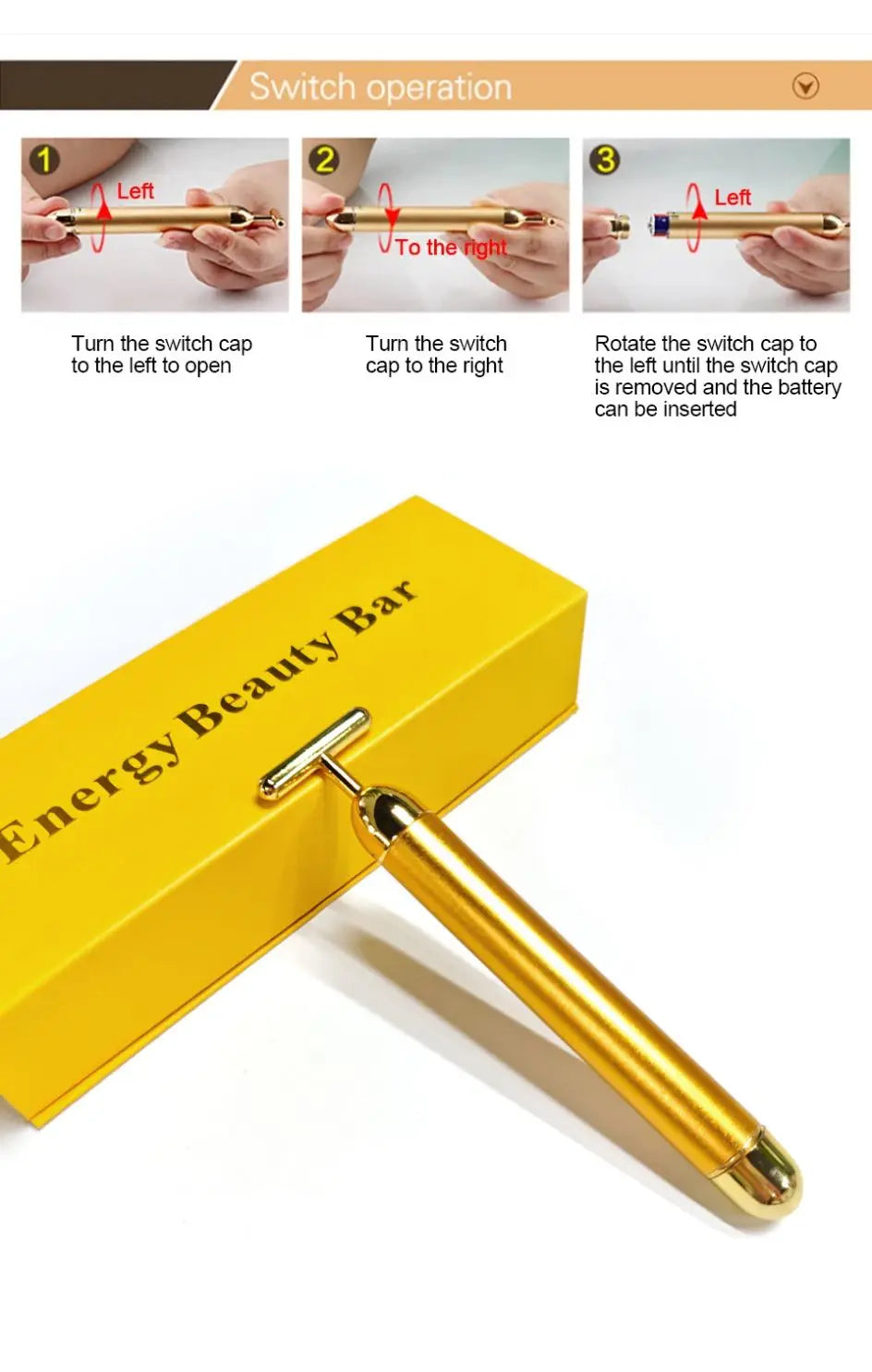 24k Gold Face Lift Bar