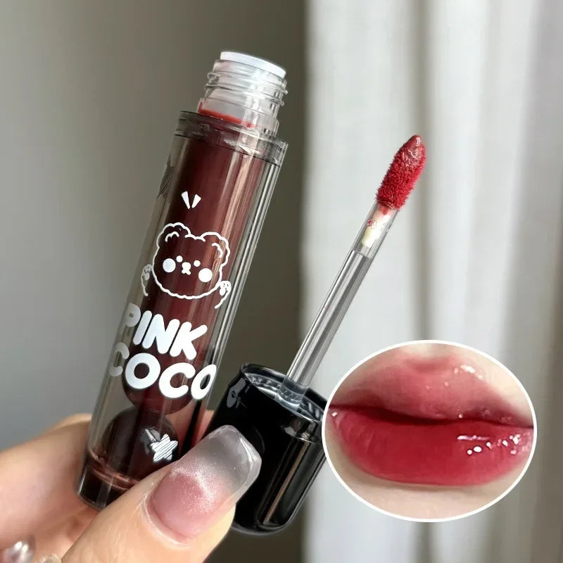 Dark Red Lip Glaze