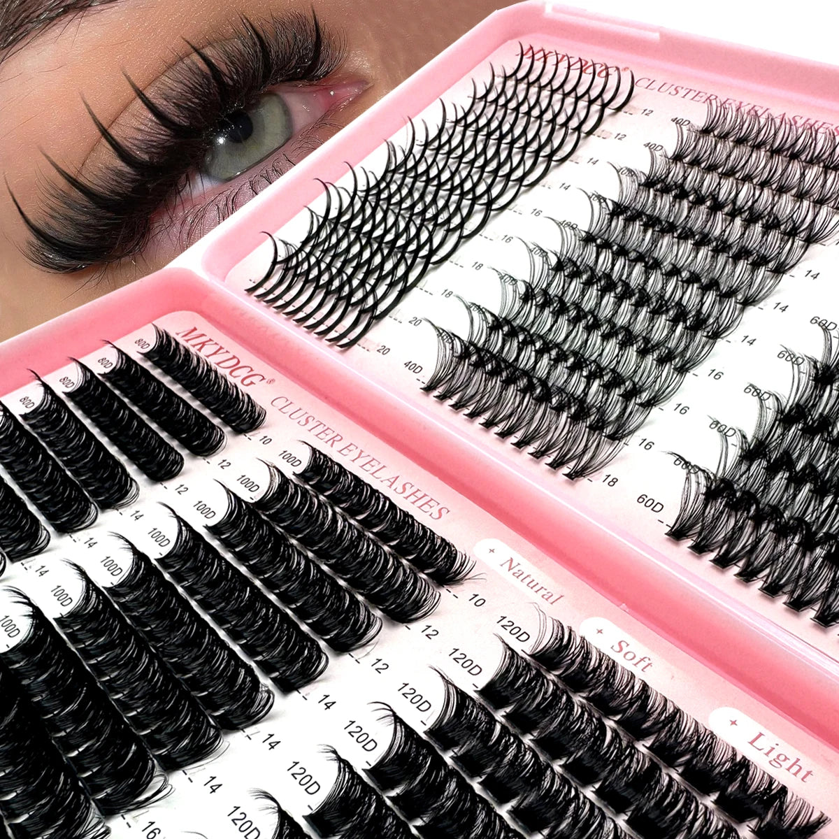 Cluster Eyelash Extensions