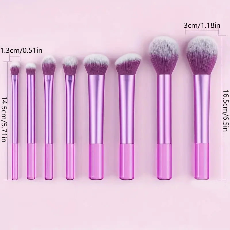 8pcs Makeup Brush Set