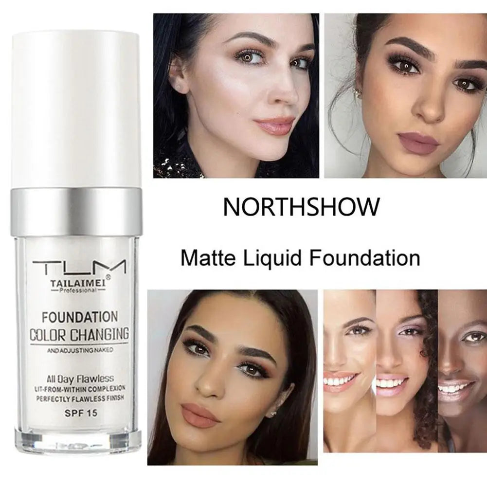Color Changing Liquid Foundation