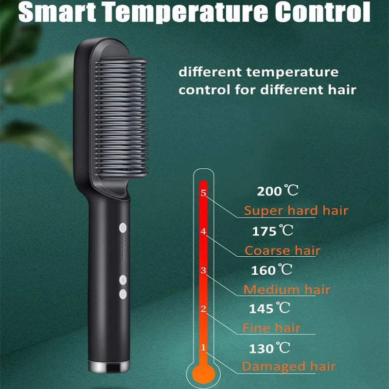 Hair Dryer Comb Curling Iron