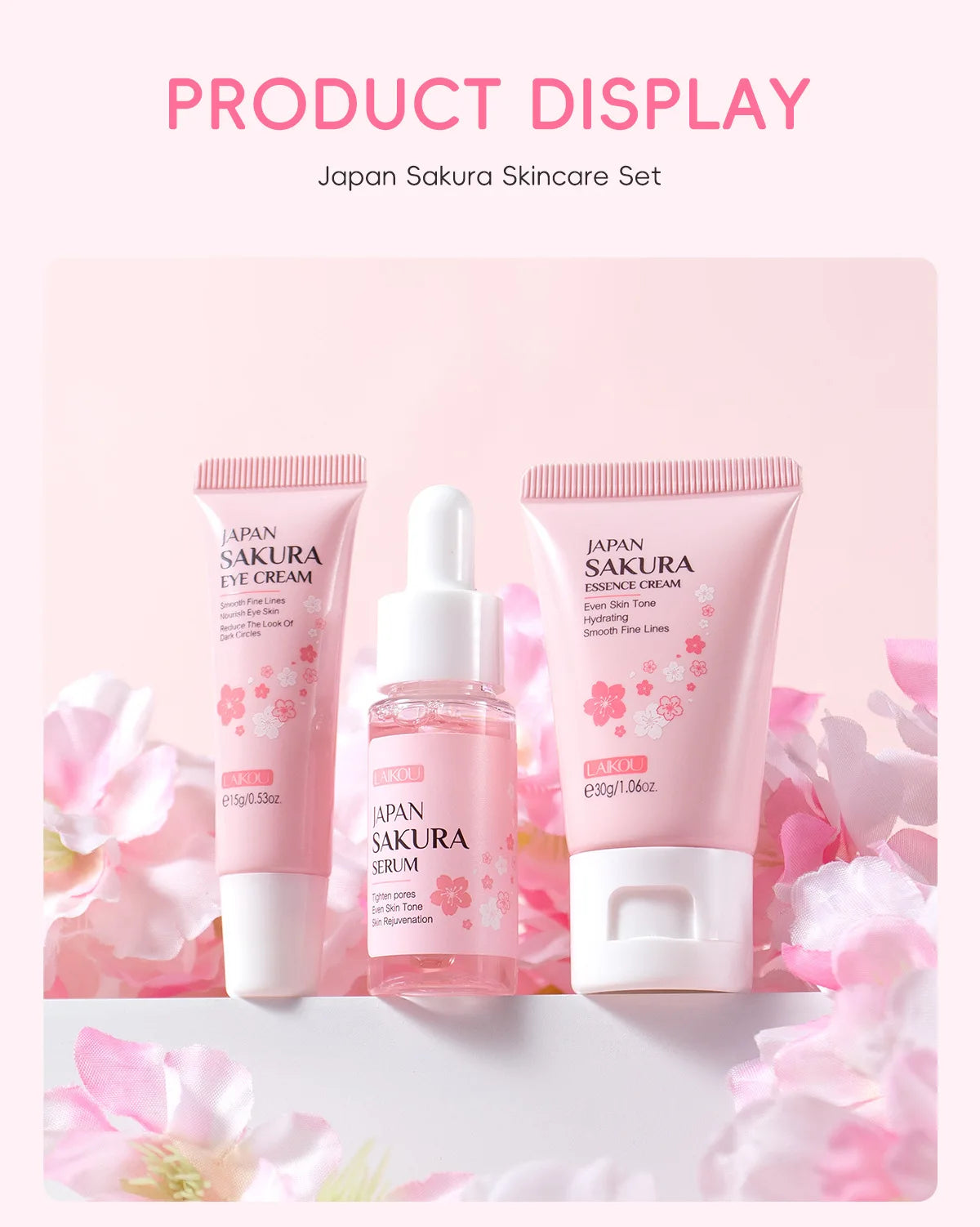 Sakura Skin Care Set