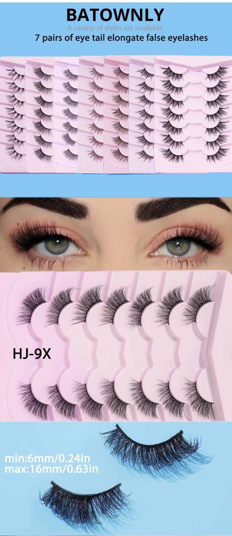 Half Eye Lashes