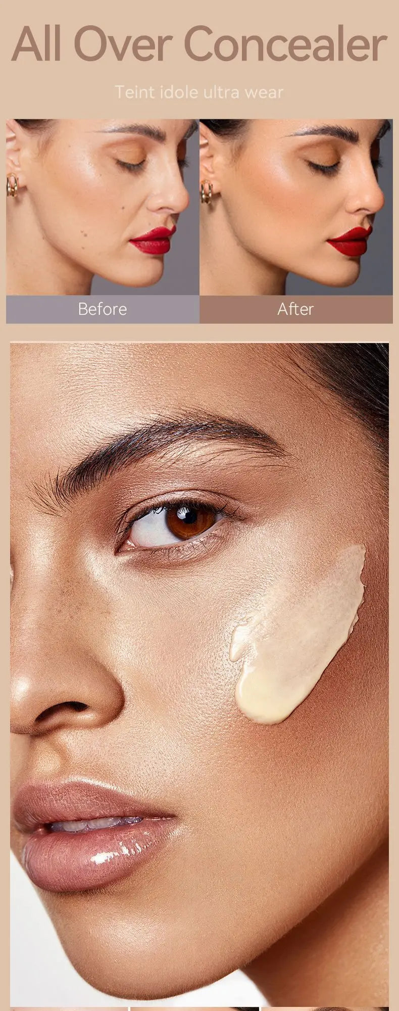 Waterproof concealer