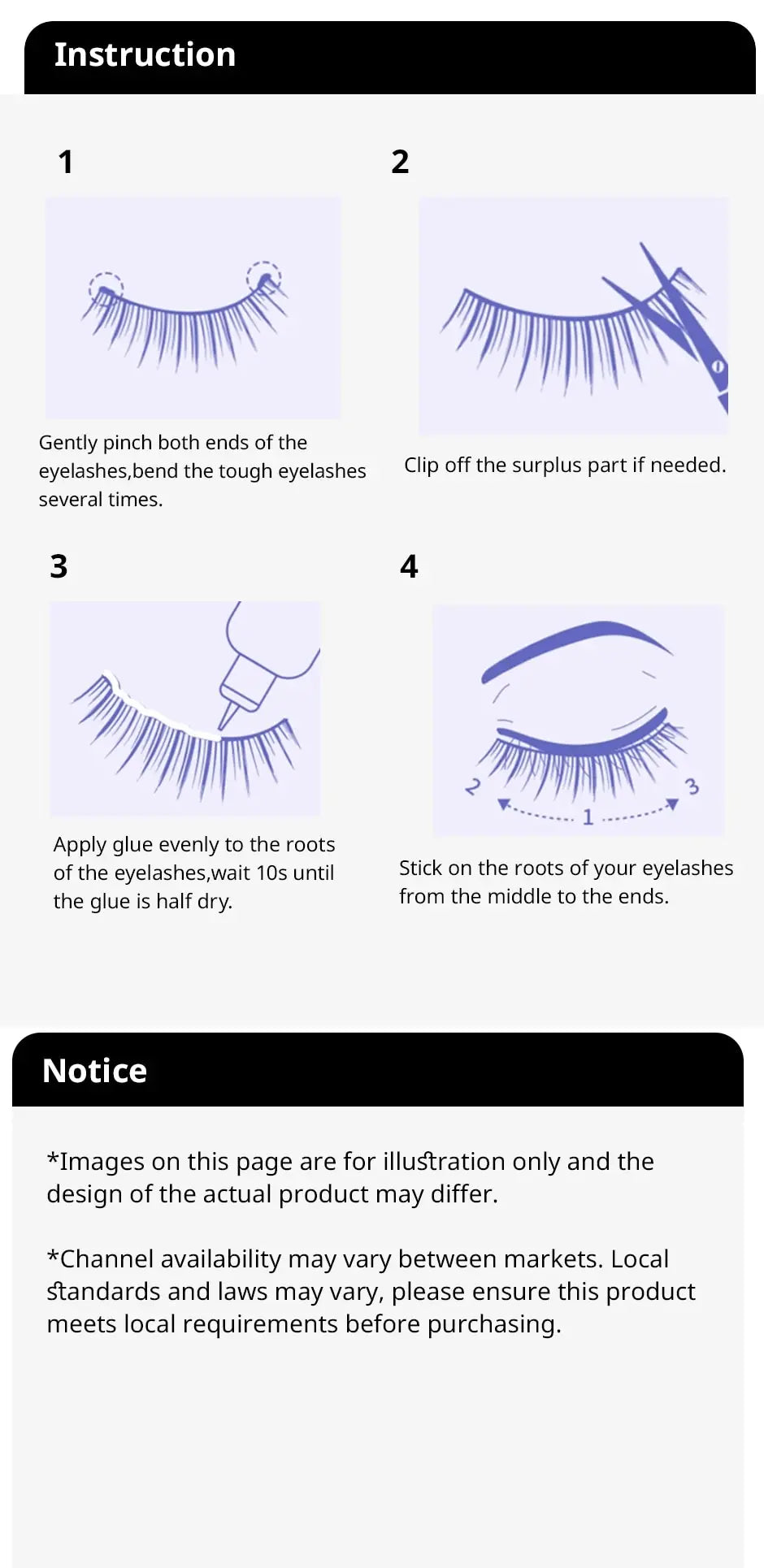 Half Eye Lashes