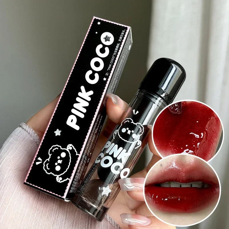 Dark Red Lip Glaze