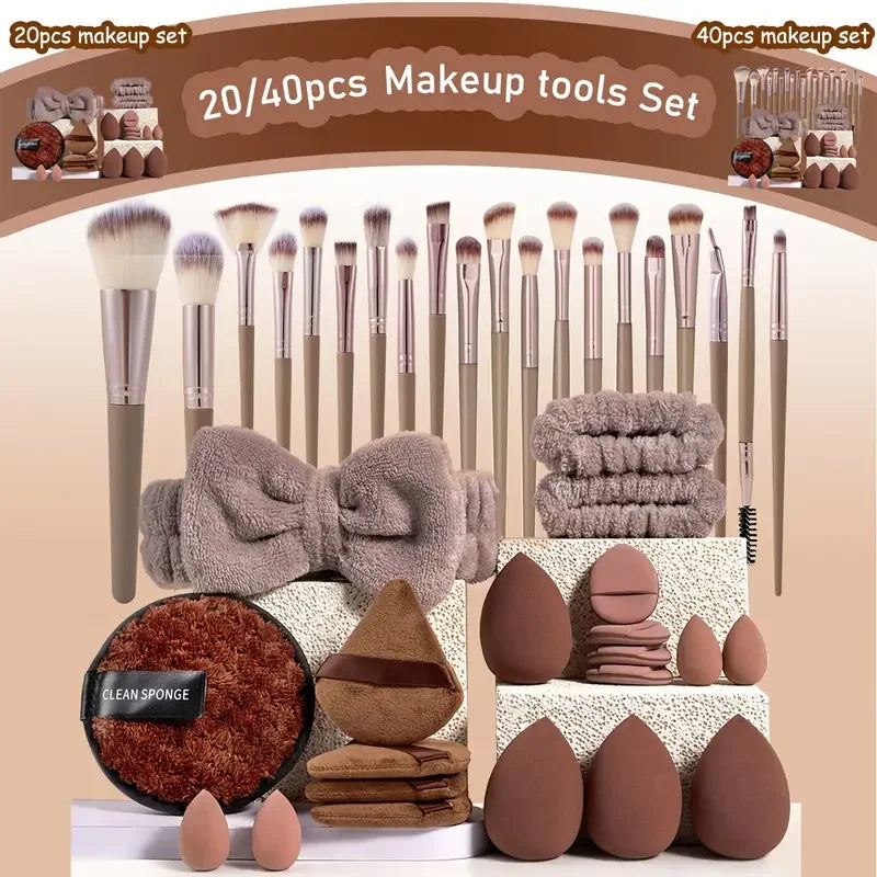 20/40 Pieces Makeup Tool Set