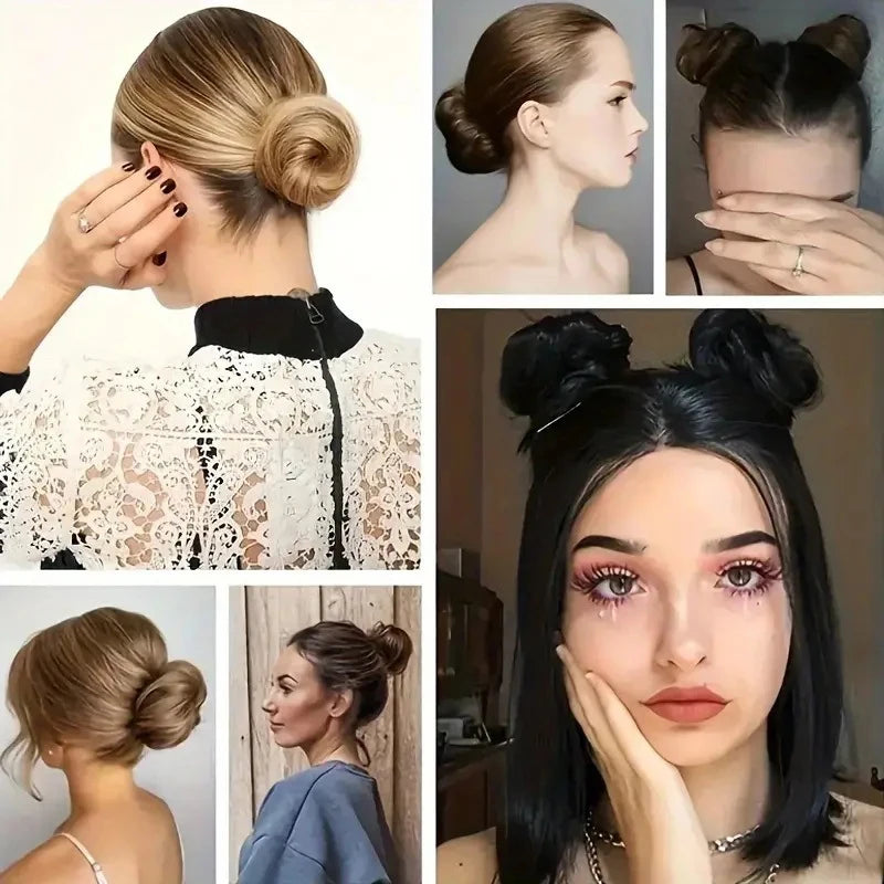 Synthetic Hair Bun