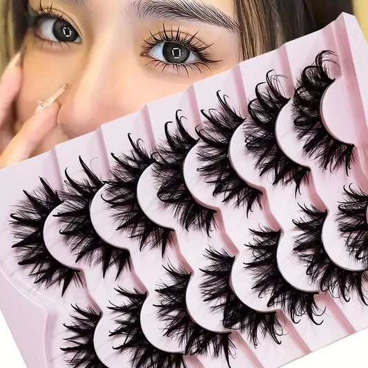 Naturally curled Eyelashes