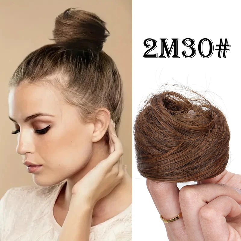 Synthetic Hair Bun