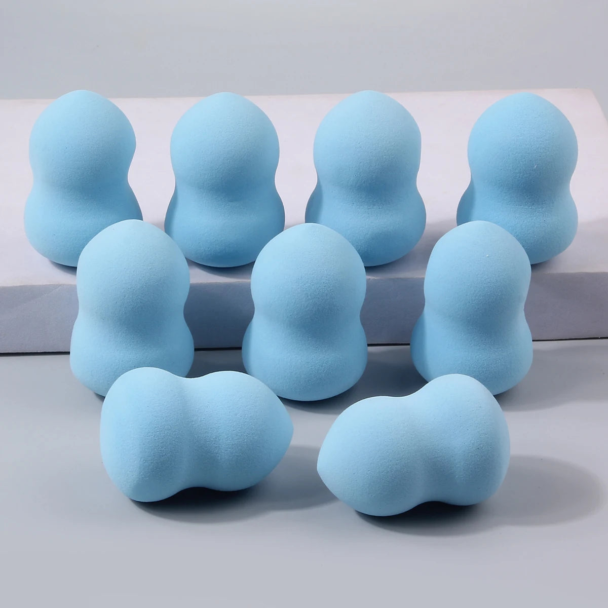 9 multi-shaped beauty eggs